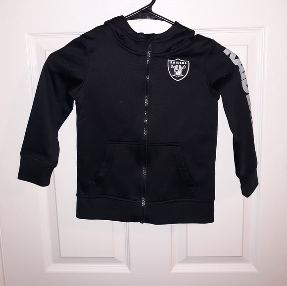 NFL Team Apparel Other - Raiders zip-up hoodie- Toddler